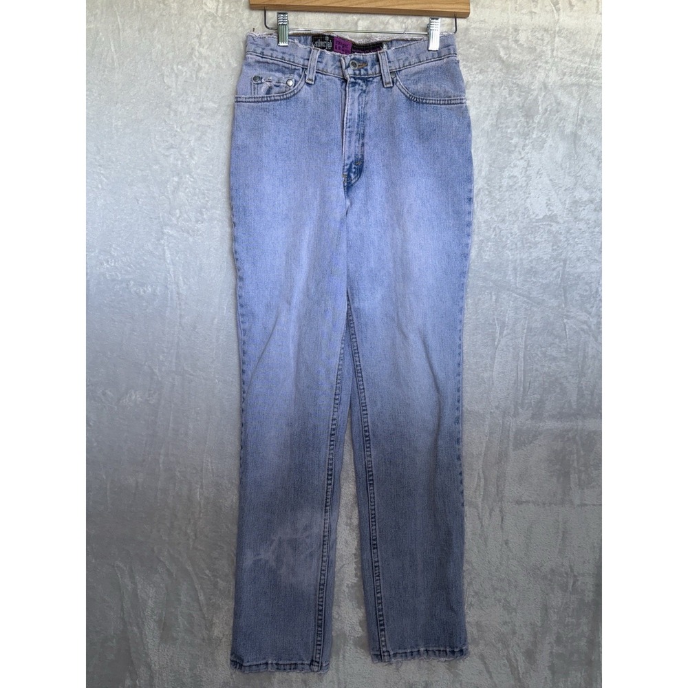 VTG Levis SilverTab Jeans Women 9/10 LightWash Straight USA 90s 26x29 Distressed